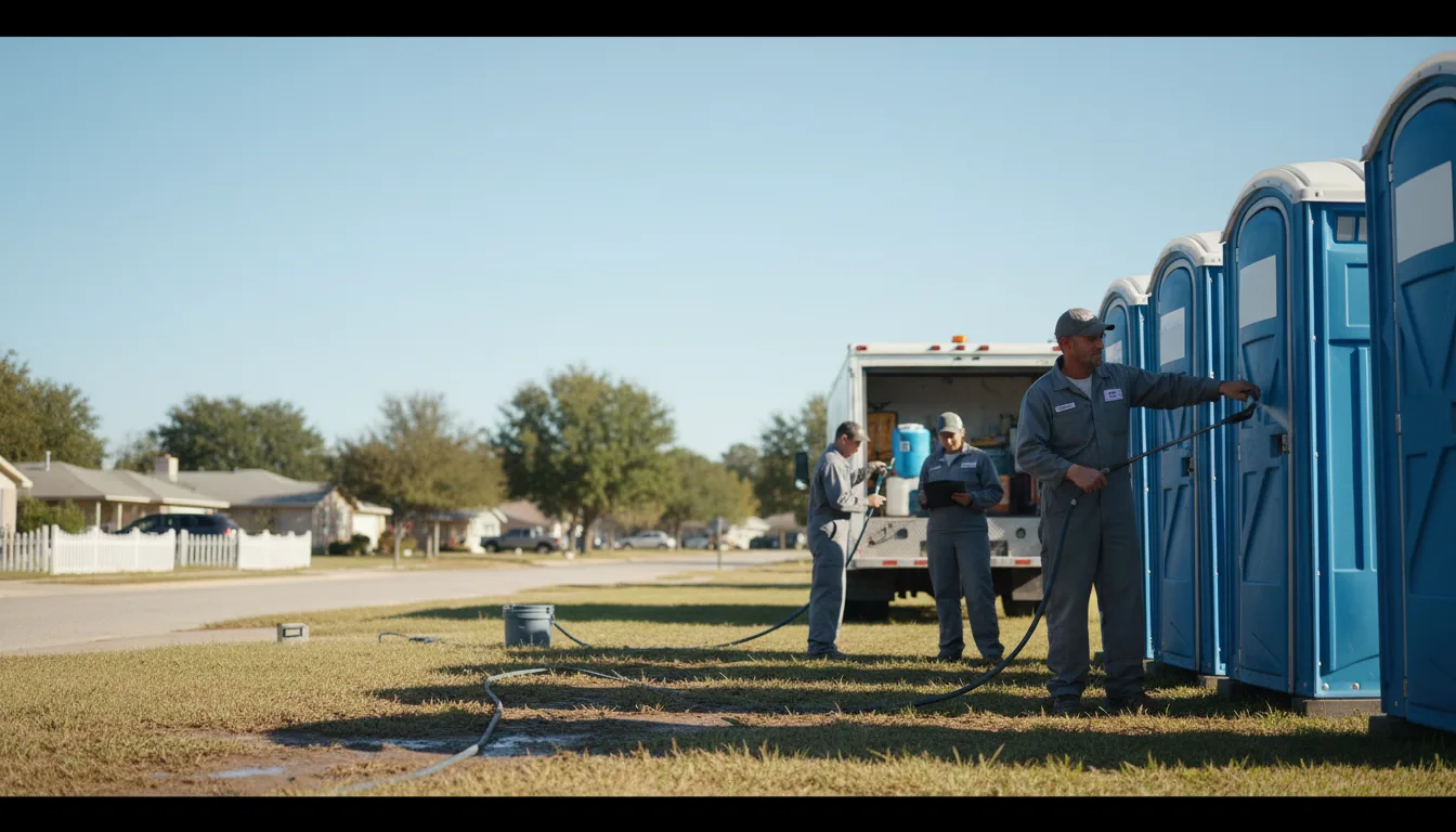 Long-Term Portable Toilet Rental in Van Buren, IN near me